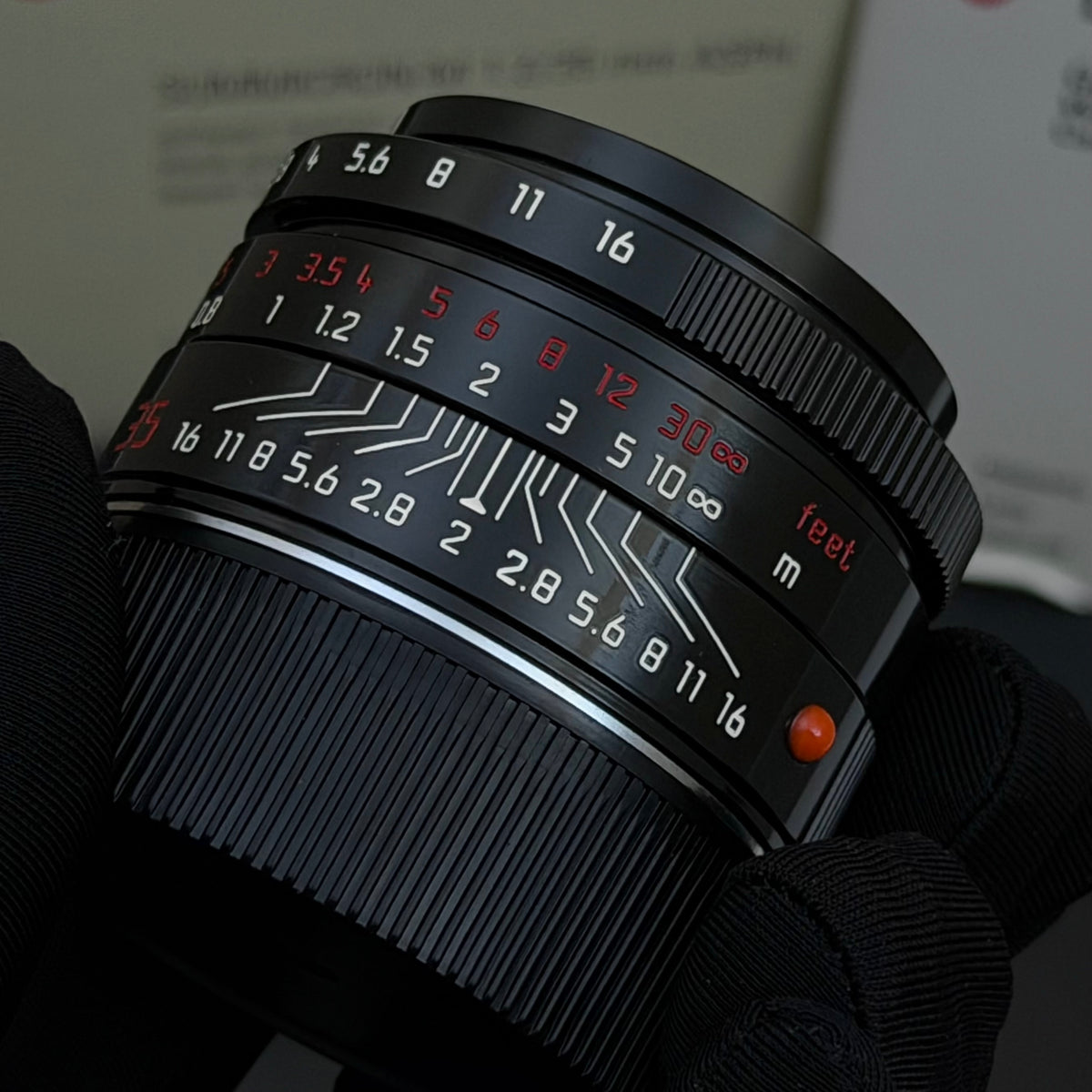 Leica M 35mm f/2 SUMMICRON-M ASPH Millennium Black Paint US$7280