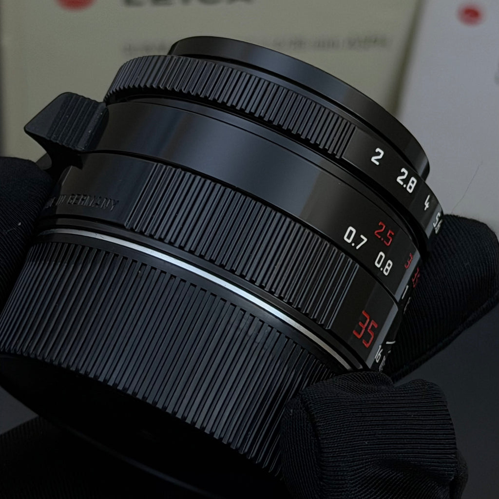 Leica M 35mm f/2 SUMMICRON-M ASPH Millennium Black Paint US$7280