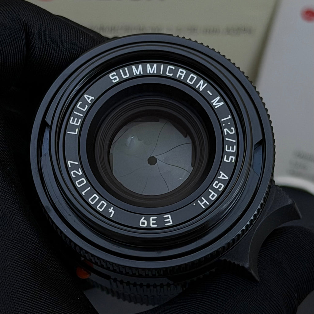 Leica M 35mm f/2 SUMMICRON-M ASPH Millennium Black Paint US$7280
