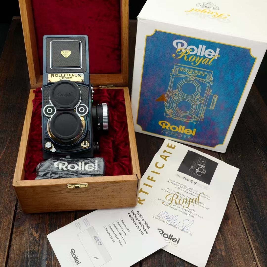 Rolleiflex 2.8GX Royal Limited Unused Boxed US$14800
