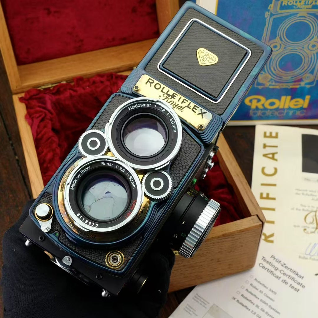 Rolleiflex 2.8GX Royal Limited Unused Boxed US$14800