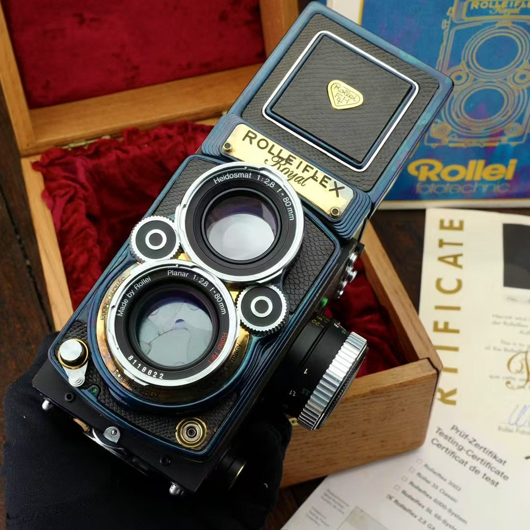 Rolleiflex 2.8GX Royal Limited Unused Boxed US$14800