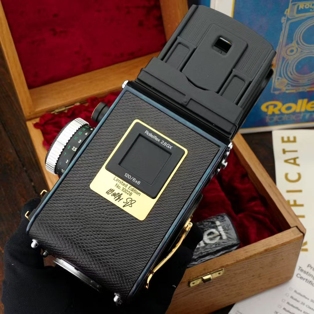 Rolleiflex 2.8GX Royal Limited Unused Boxed US$14800