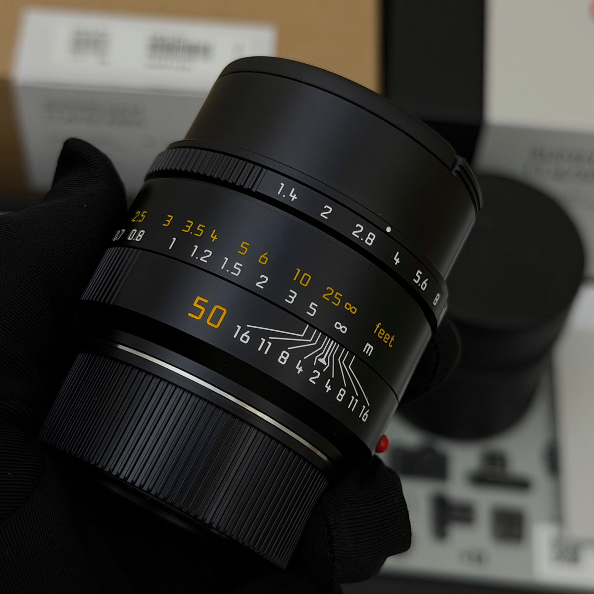 10 Mth Leica M 50mm f/1.4 SUMMILUX-M ASPH v2 Close Focus Mint Boxed US$3980