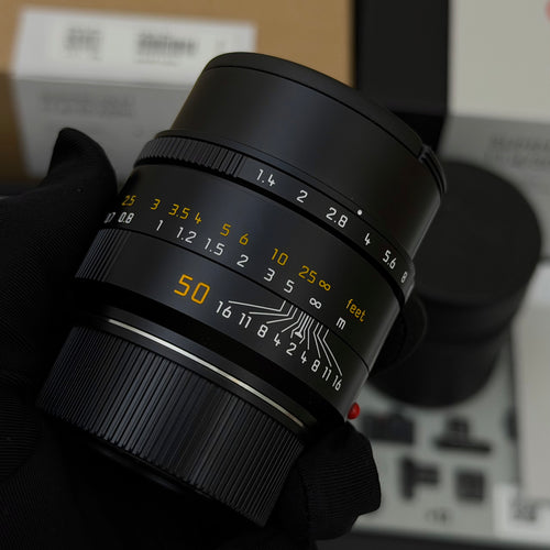 10 Mth Leica M 50mm f/1.4 SUMMILUX-M ASPH v2 Close Focus Mint Boxed US$3980