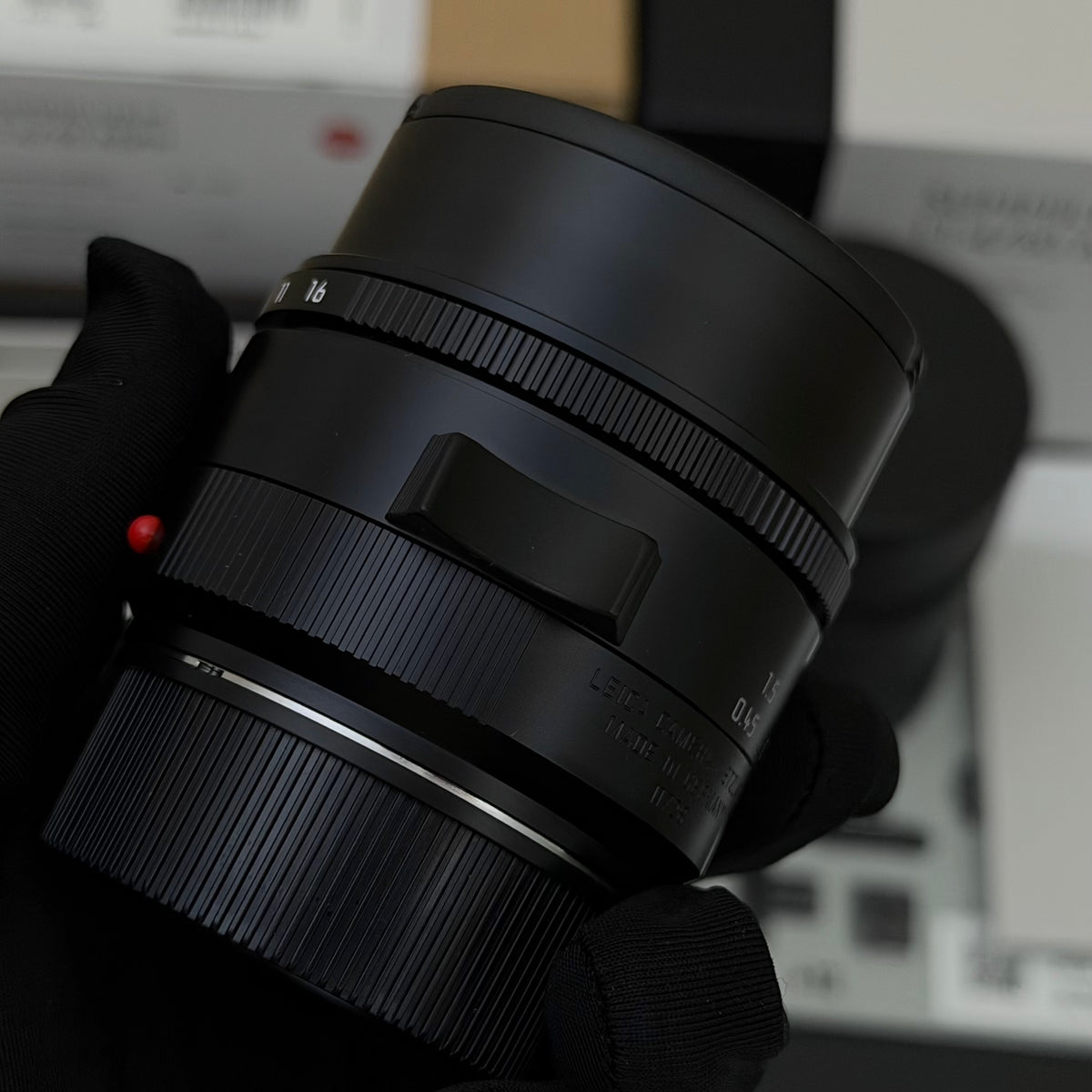 10 Mth Leica M 50mm f/1.4 SUMMILUX-M ASPH v2 Close Focus Mint Boxed US$3980