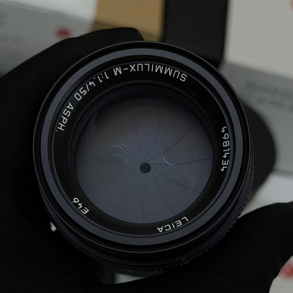 10 Mth Leica M 50mm f/1.4 SUMMILUX-M ASPH v2 Close Focus Mint Boxed US$3980