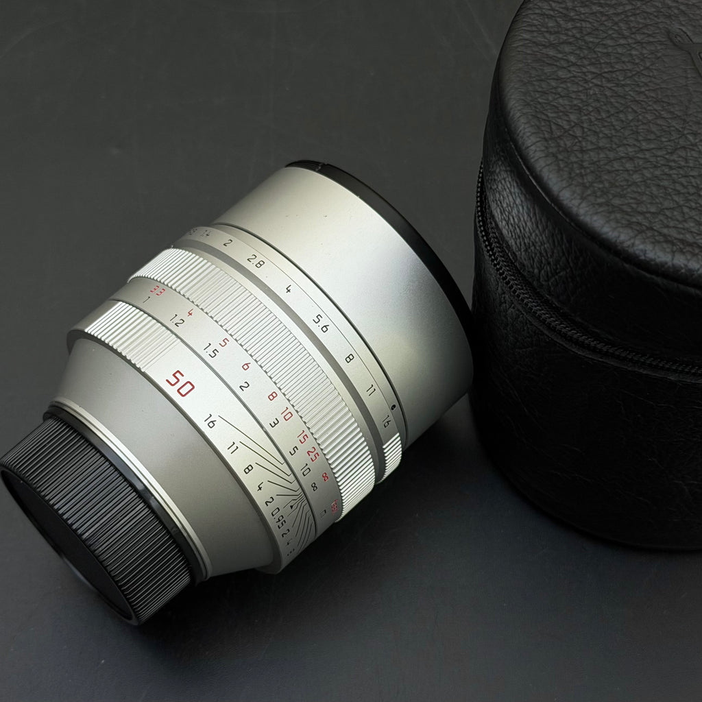 Leica M 50mm f/0.95 NOCTILUX-M ASPH 6-Bit Silver MINT US$7380