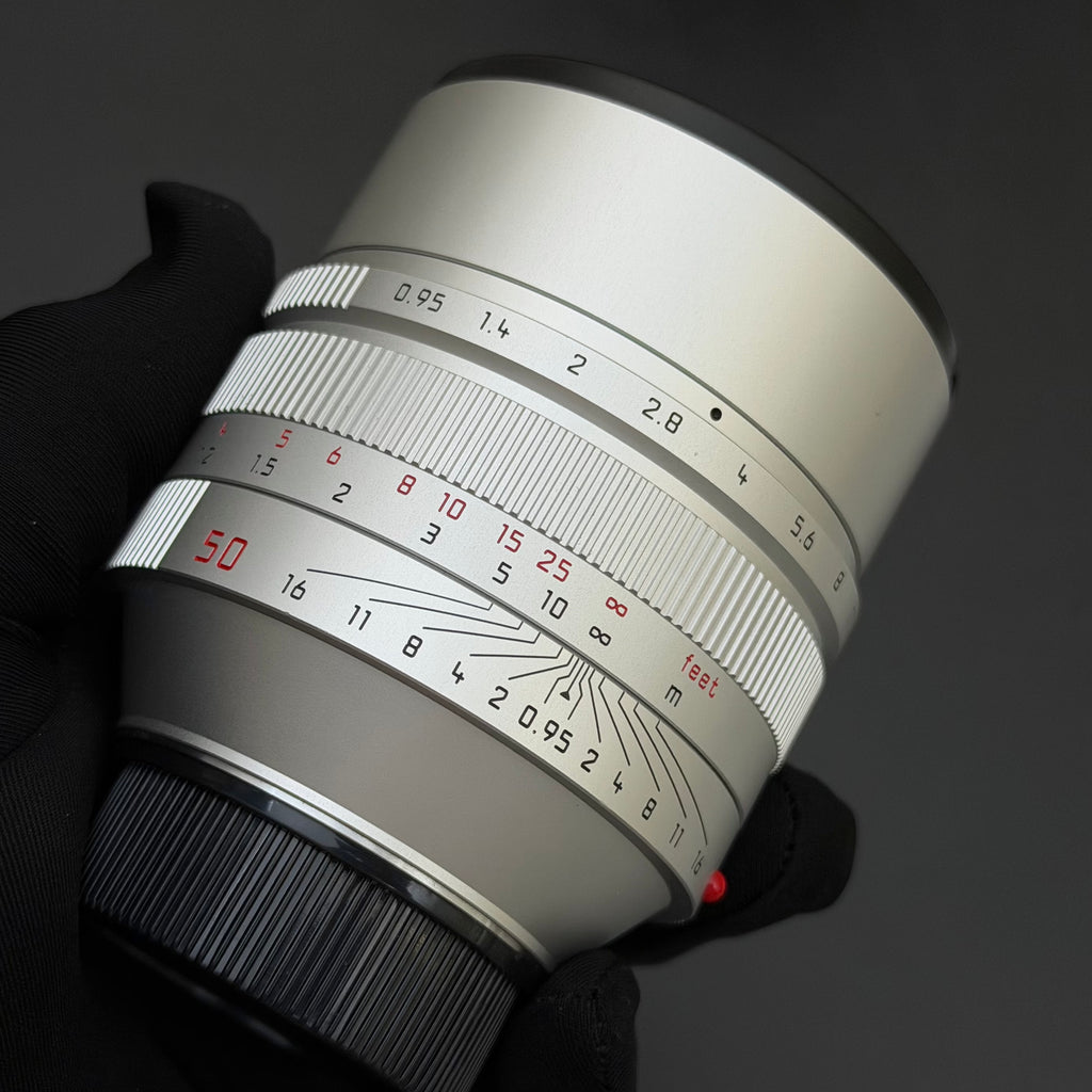 Leica M 50mm f/0.95 NOCTILUX-M ASPH 6-Bit Silver MINT US$7380