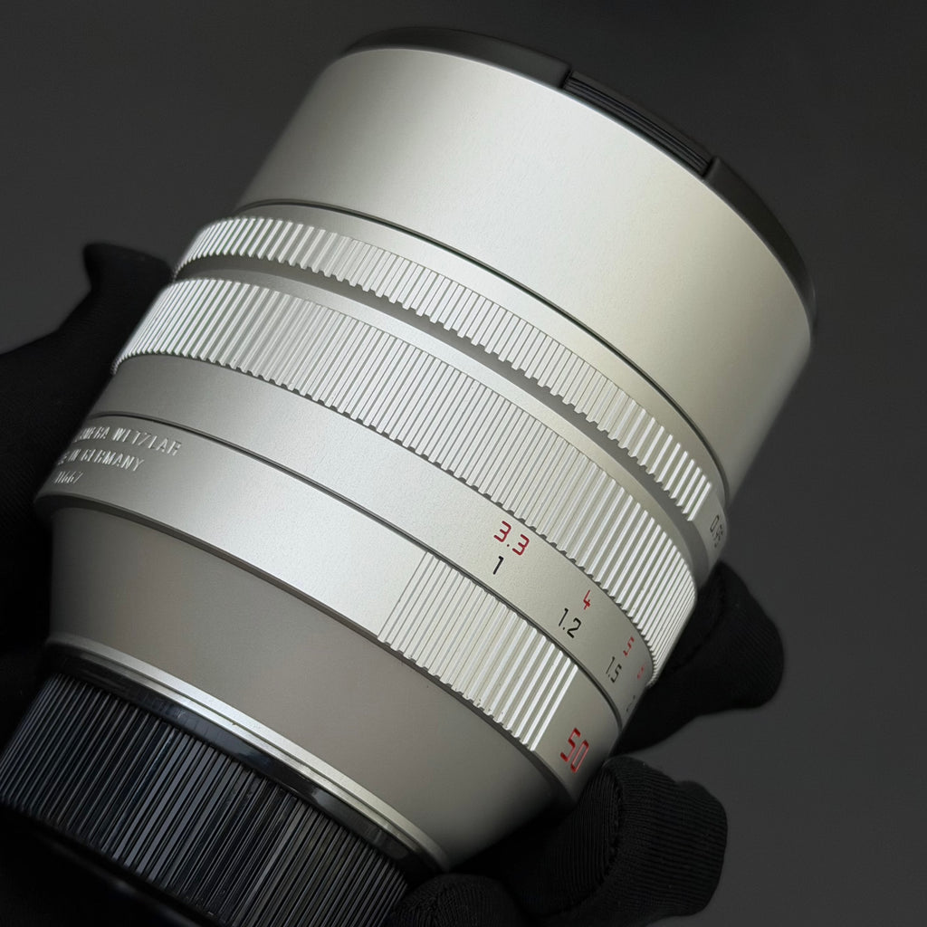 Leica M 50mm f/0.95 NOCTILUX-M ASPH 6-Bit Silver MINT US$7380