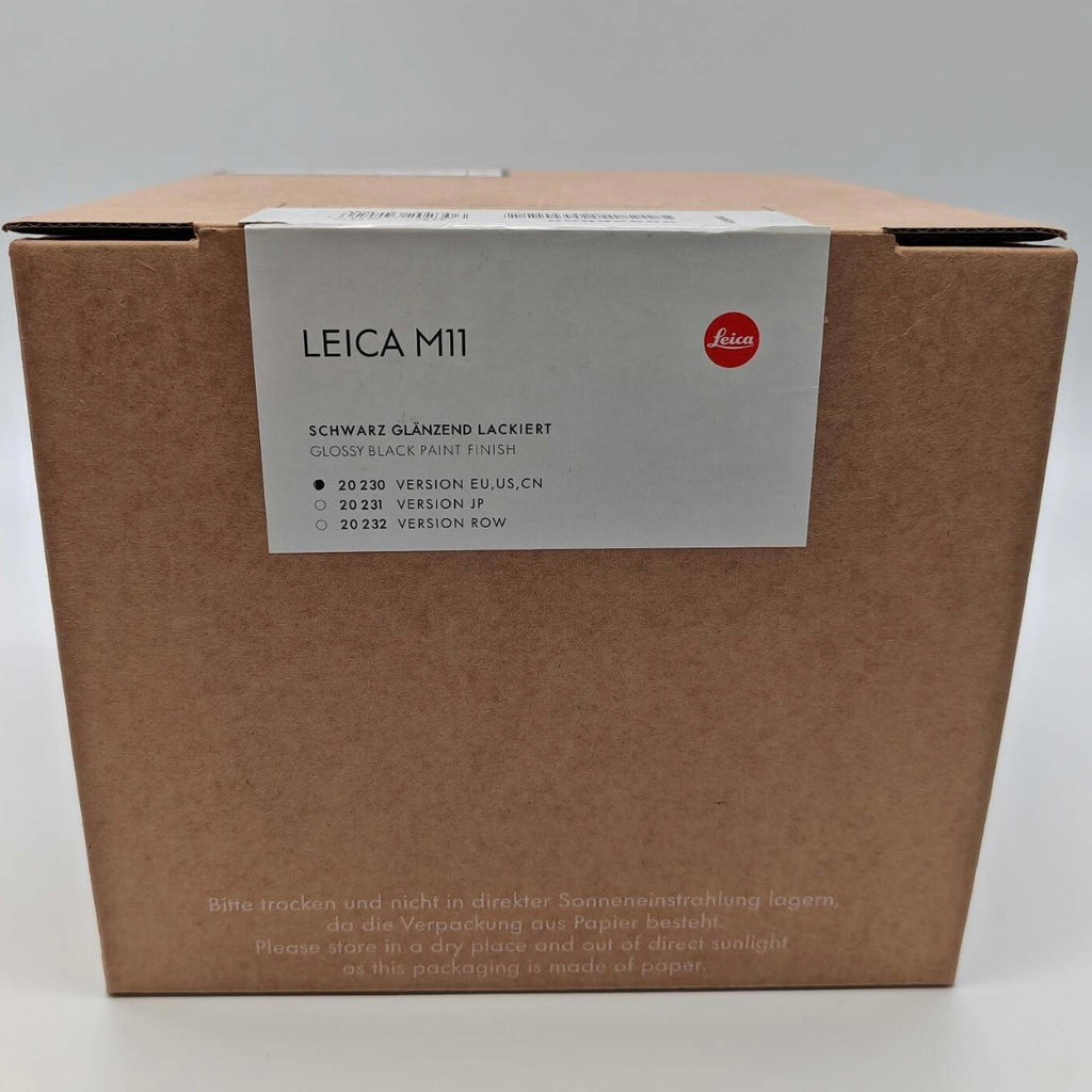 Leica M11 Glossy Black Paint Digital Rangefinder LNIB US$7980