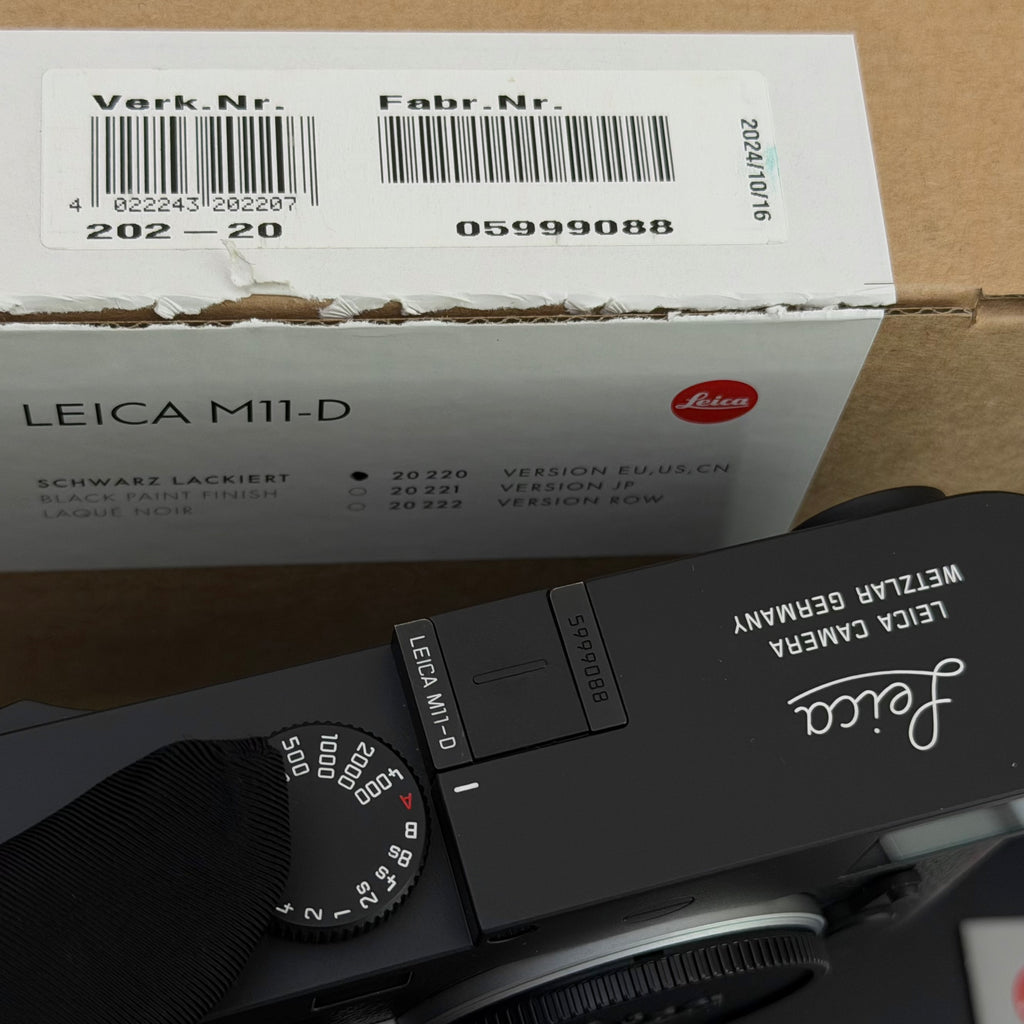 Leica M11-D M11D Digital Rangefinder Mint Boxed US$7980