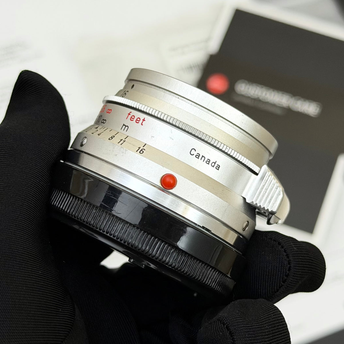 Leica M 35mm f/2 SUMMICRON 8 Elements 8E Canada CLA’d 2023 by Leica US$3995