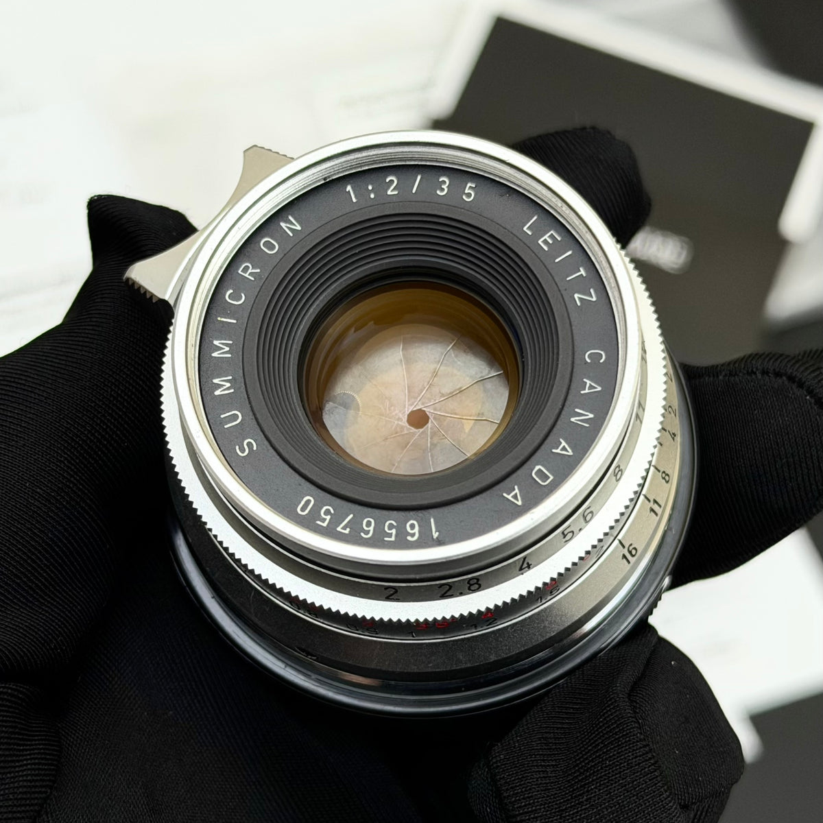Leica M 35mm f/2 SUMMICRON 8 Elements 8E Canada CLA’d 2023 by Leica US$3995