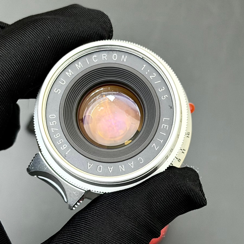 Leica M 35mm f/2 SUMMICRON 8 Elements 8E Canada CLA’d 2023 by Leica US$3995