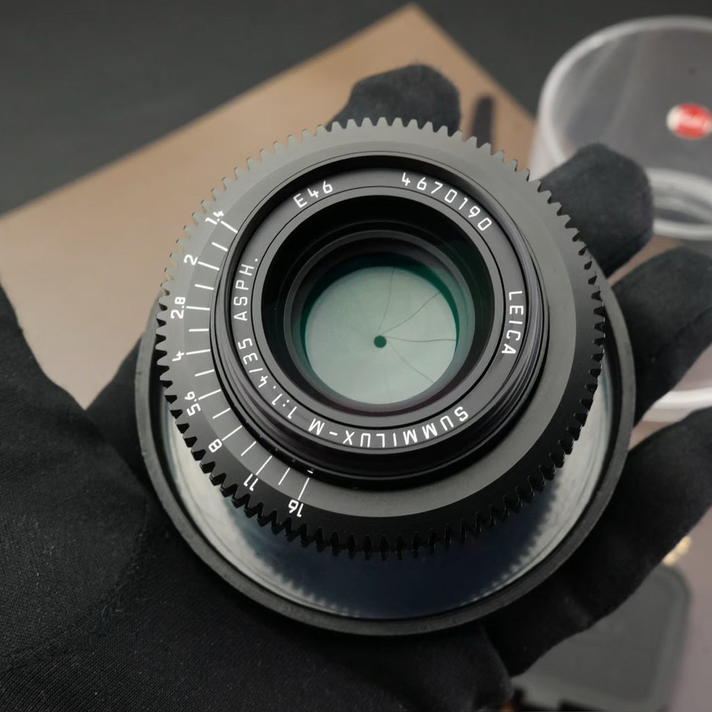 Leitz Cine 35mm M 0.8 f/1.4 Full Frame M-Mount Lens (Feet) US$6280