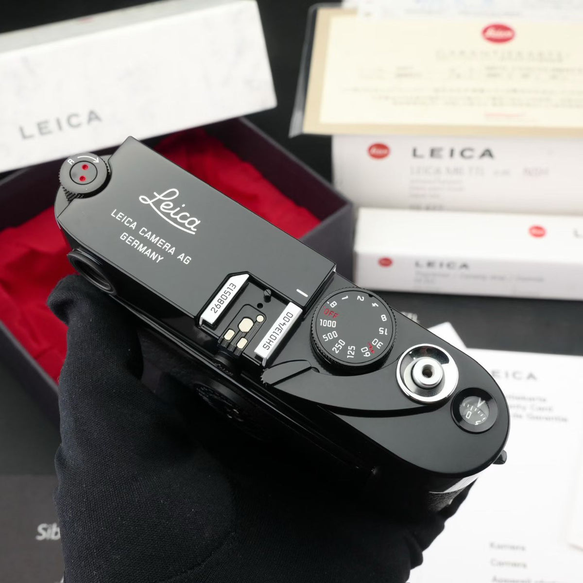 Leica M6 TTL 0.85 Black Paint NSH 400 Made LNIB US$9850