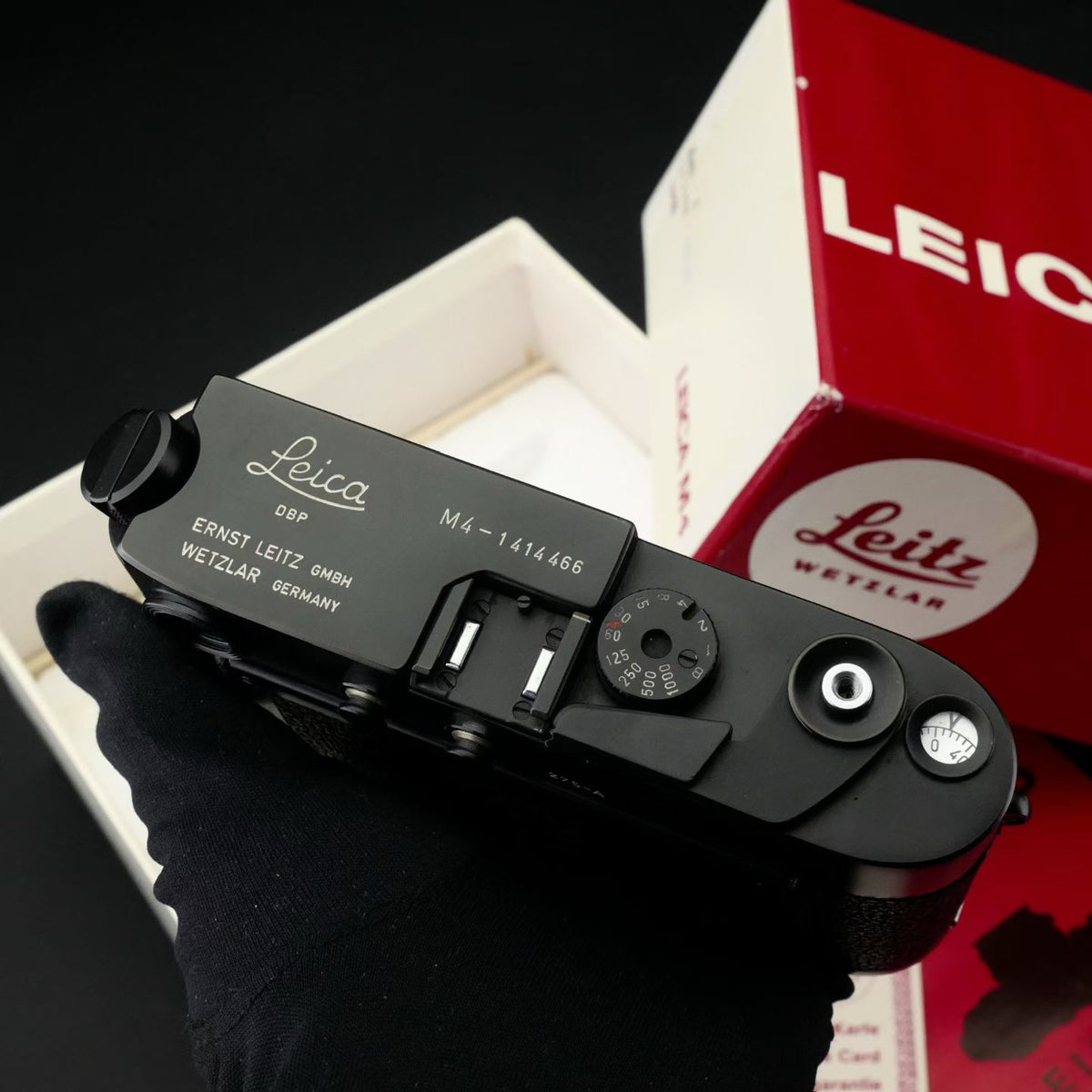 Leica M4 Black Chrome 50th Anniversary NMIB US$3980