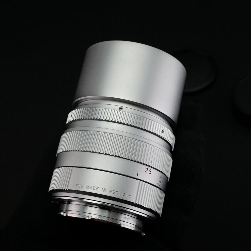 Leica M 90mm f/2.8 ELMARIT-M E46 Late Silver Chrome Near Mint US$1395