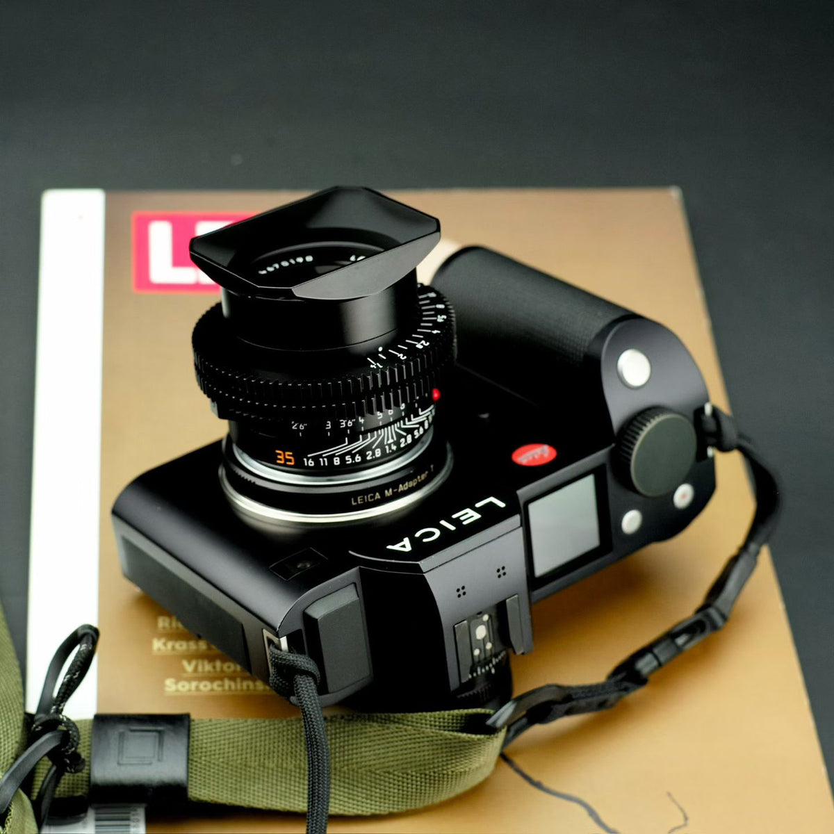 Leitz Cine 35mm M 0.8 f/1.4 Full Frame M-Mount Lens (Feet) US$6280