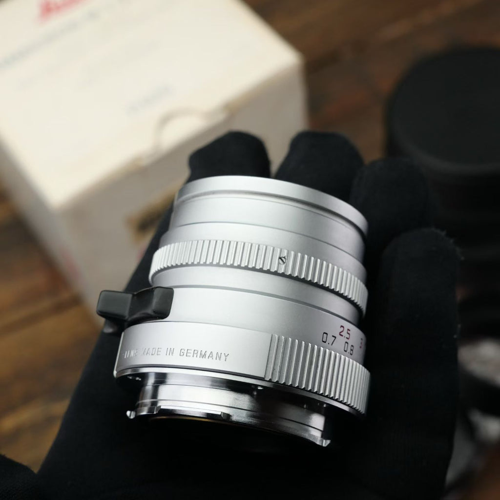 Leica M 50mm f/2 SUMMICRON-M v4 IV Silver SN36xx LNIB US$2680