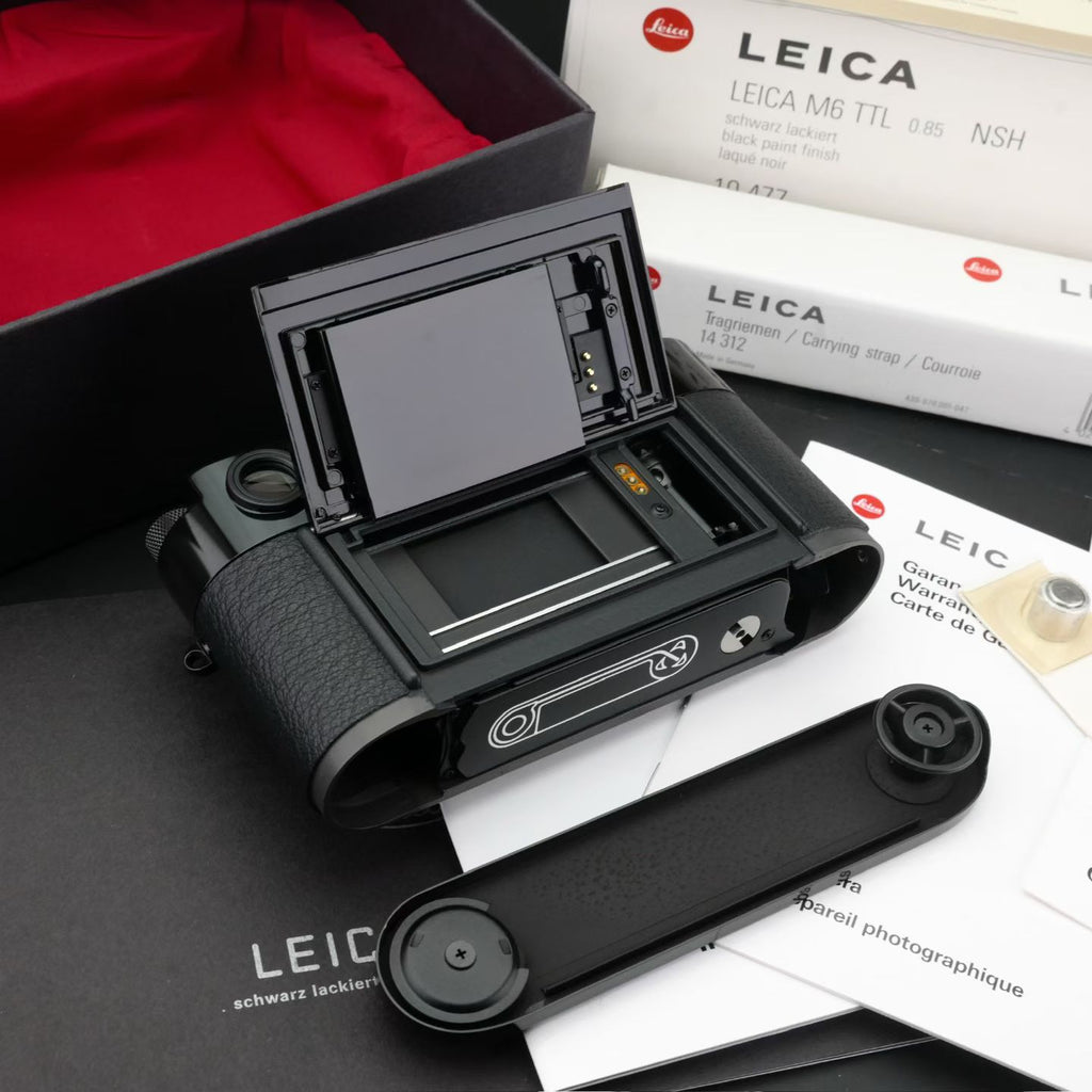 Leica M6 TTL 0.85 Black Paint NSH 400 Made LNIB US$9850
