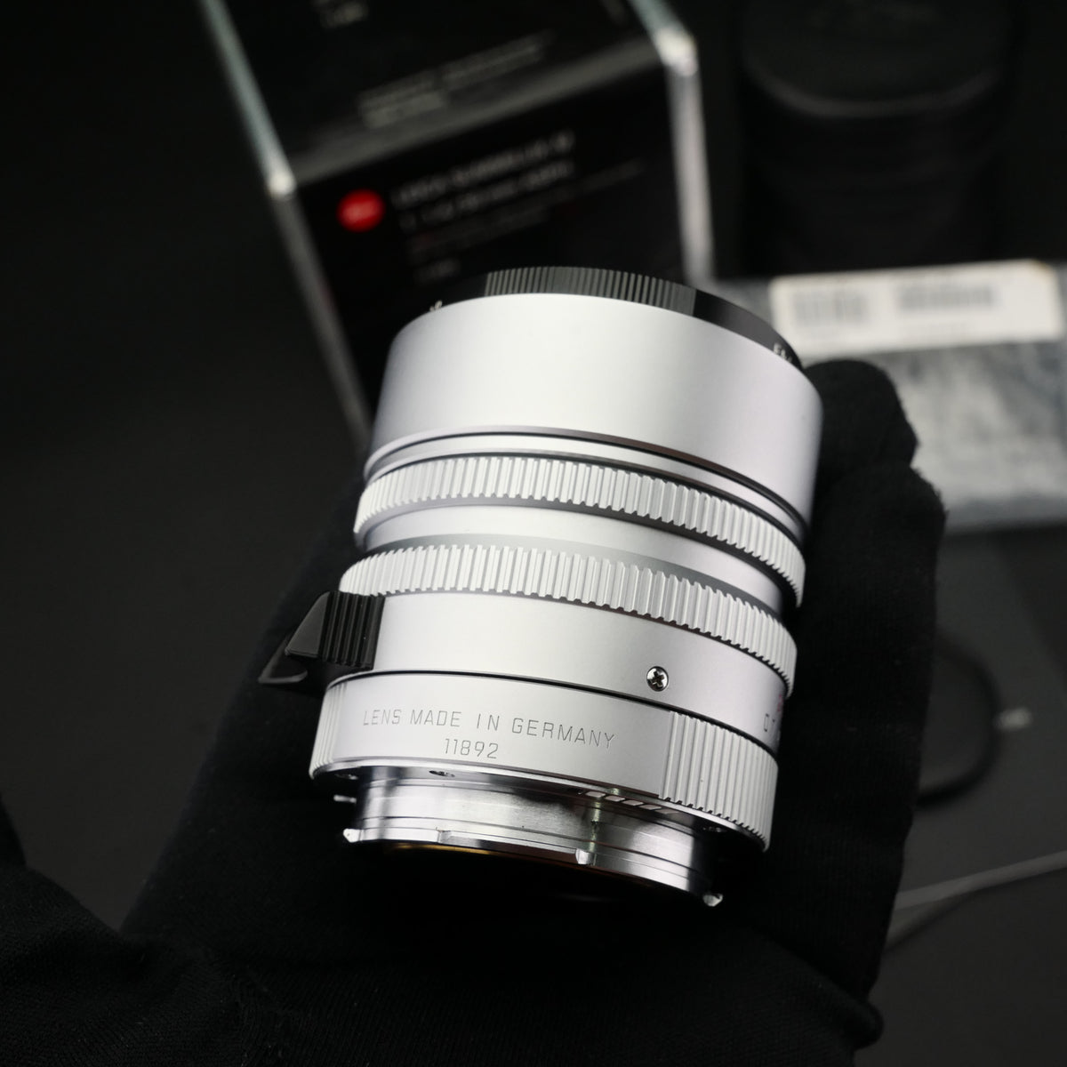 Leica M 50mm f/1.4 SUMMILUX-M ASPH 6-Bit Silver NMIB US$2580