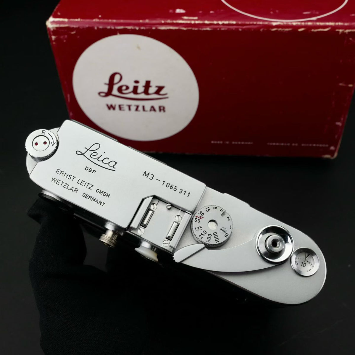 Leica M3 Single Stroke SS Rangefinder SN 1mil+ MINT with “L” Seal US$3750