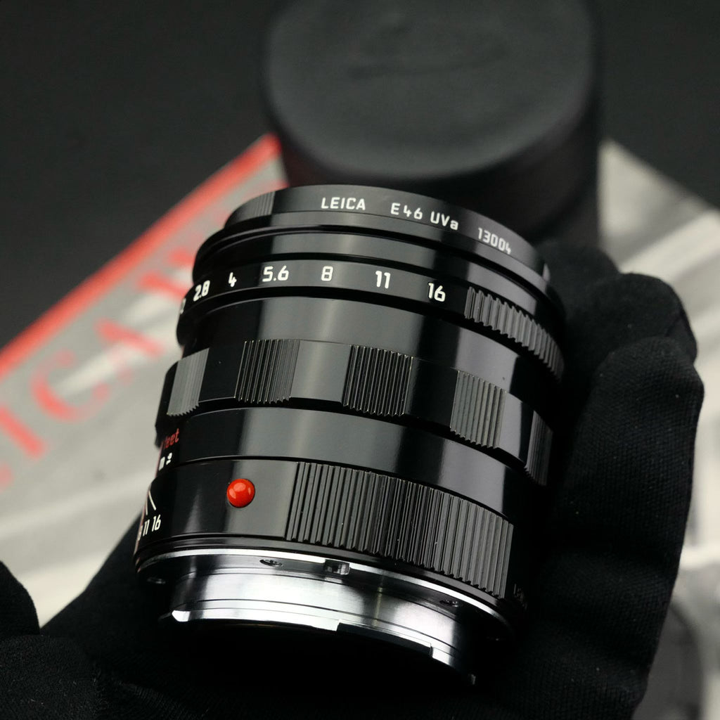 Leica M 50mm f/1.4 Millennium Black Paint SUMMILUX-M Pre-Asph E46 Limited US$7580