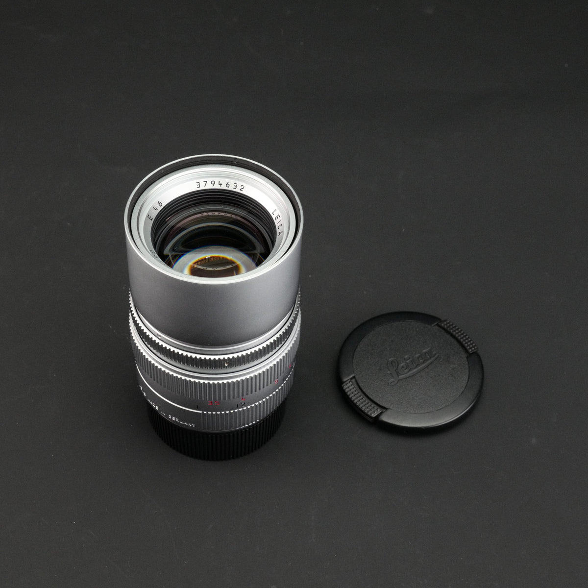 Leica M 90mm f/2.8 ELMARIT-M E46 Late Silver Chrome Near Mint US$1395