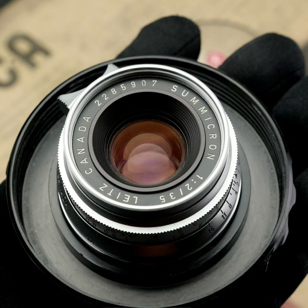 Leica M 35mm f/2 SUMMICRON 8 Elements 8E Mint US$6380
