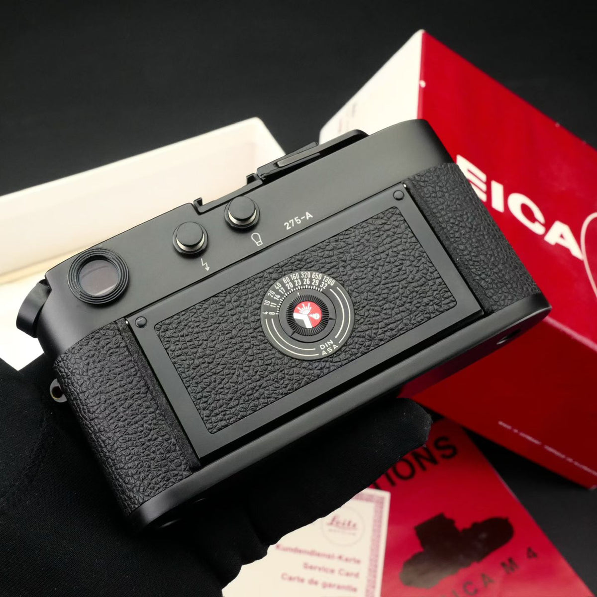 Leica M4 Black Chrome 50th Anniversary NMIB US$3980